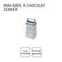 Voir la diapositive 4 : ZENKER Mini râpe de pâtisserie 7,5 cm Zenker Sweet Sensation