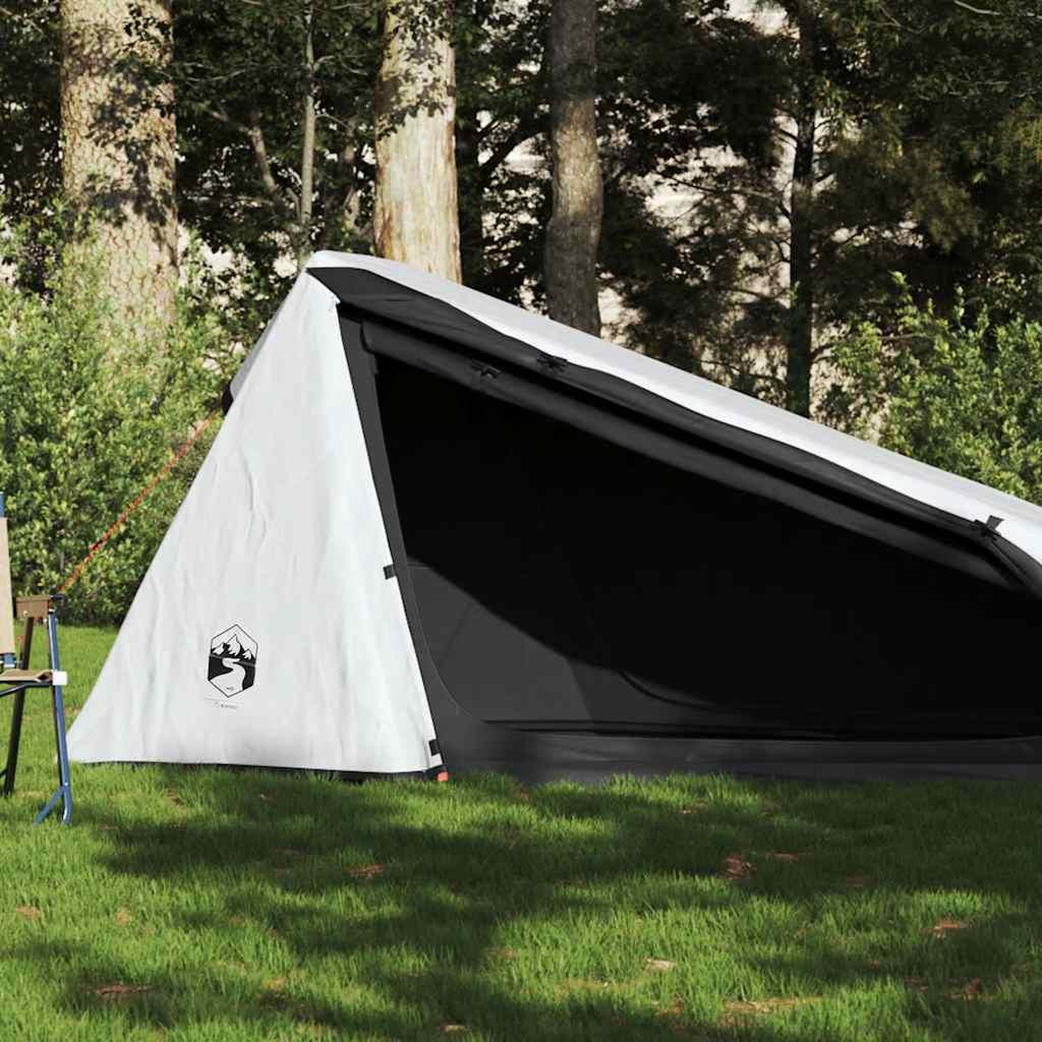 VIDAXL Tente de camping tunnel 1 personne tissu occultant impermeable