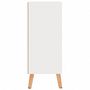 Voir la diapositive 4 : VIDAXL Buffet blanc brillant 60x30x72 cm bois d'ingenierie