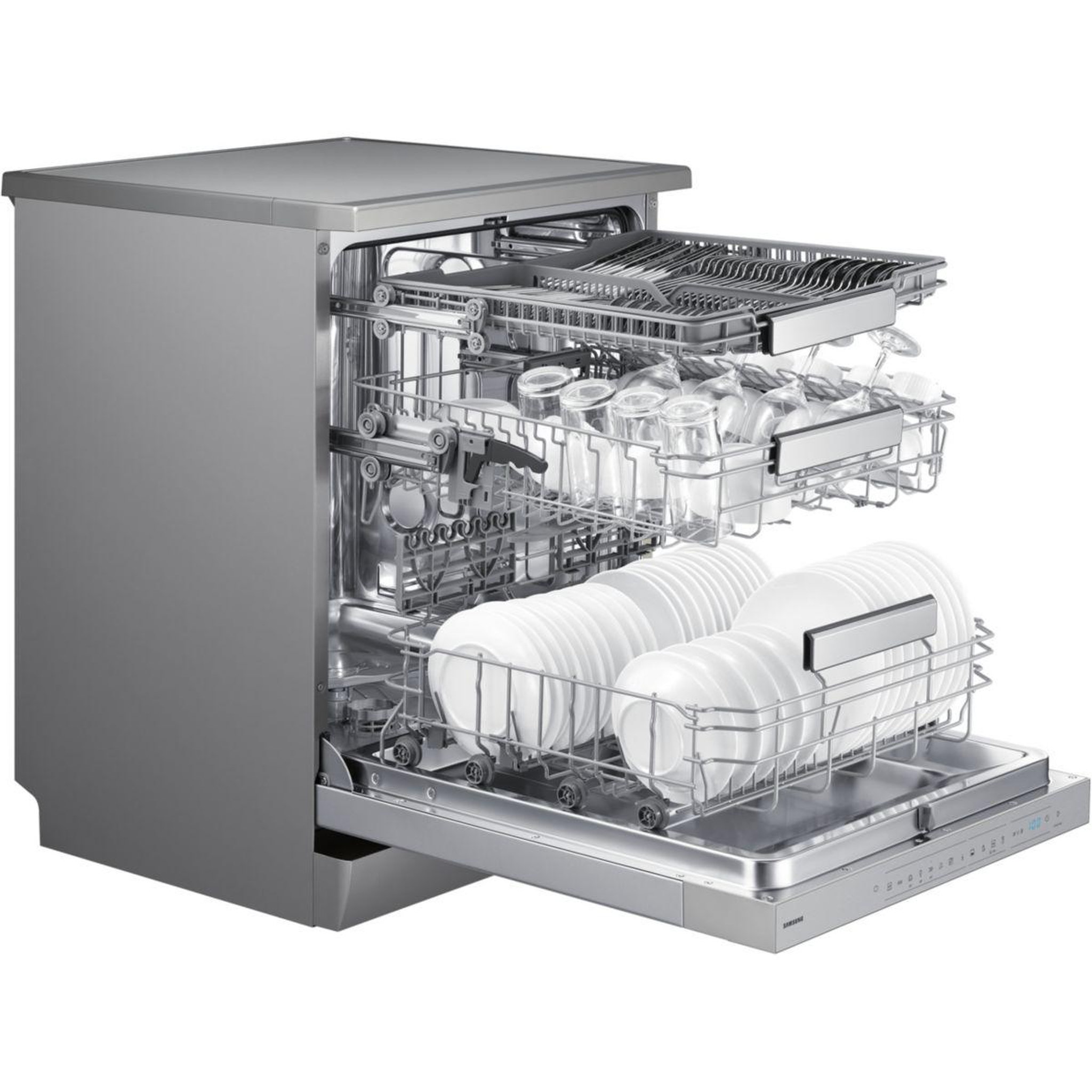 Voir la diapositive 3 : Samsung Lave vaisselle 60 cm dw70h73ycfru1