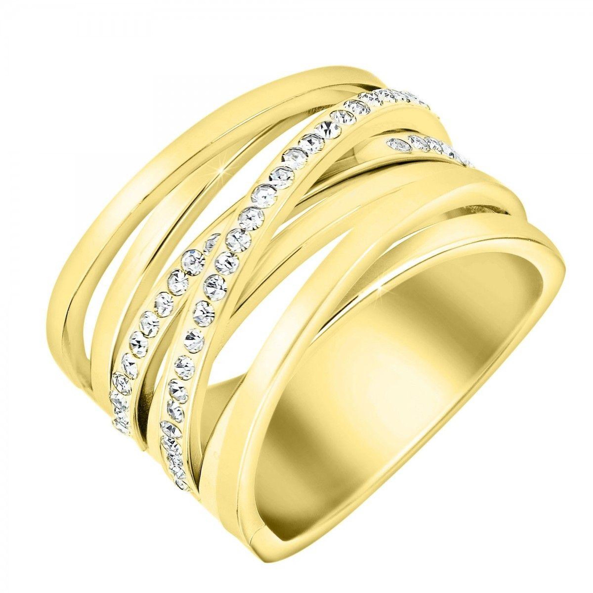 Voir la diapositive 1 : SC BOHEME Bague taille 54 SC Bohème ornée de Cristaux scintillants