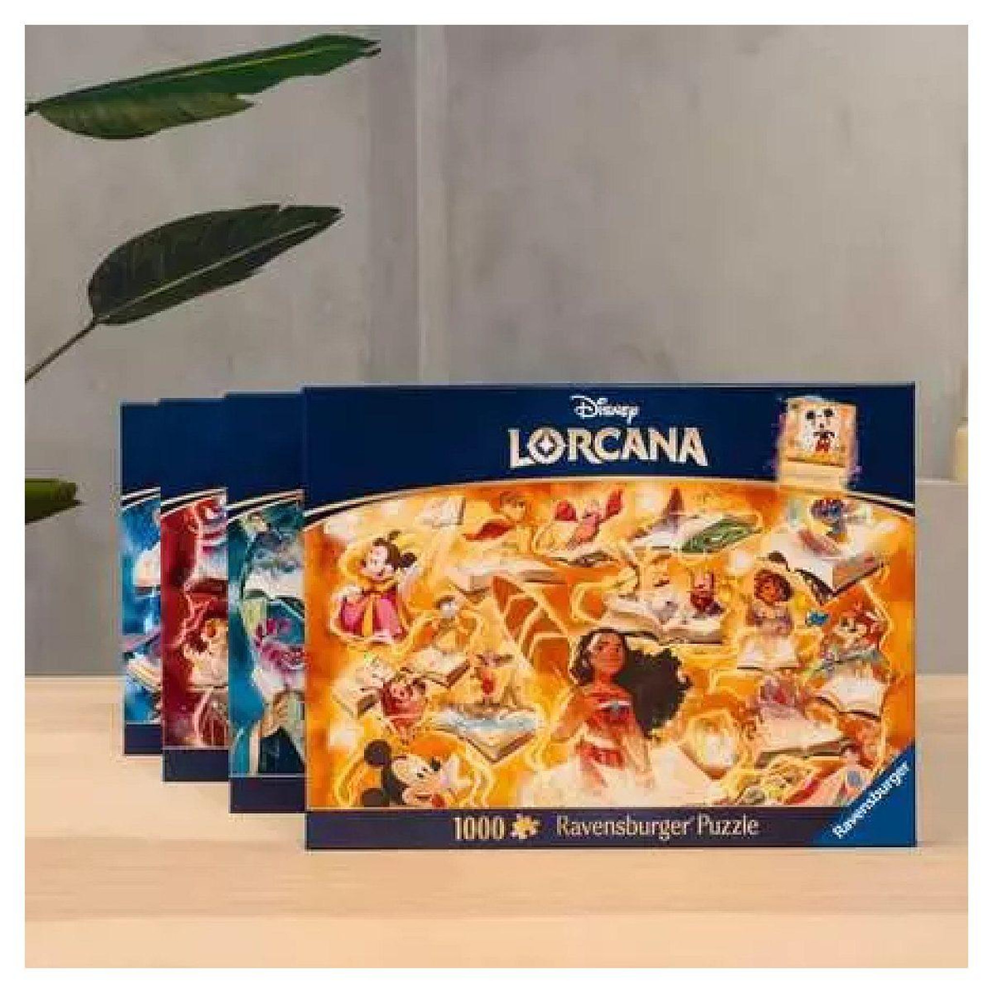 Voir la diapositive 5 : RAVENSBURGER Puzzle 1000 pièces - améthyste - disney lorcana