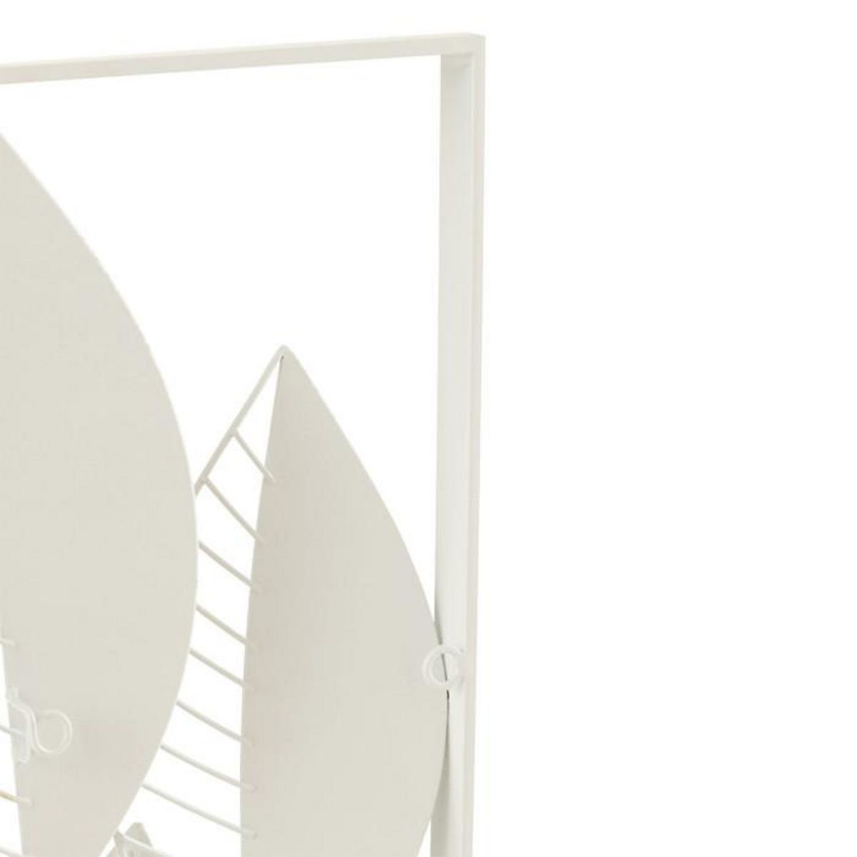 Paris Prix Décoration Murale en Métal  Feuilles  75cm Multicolore