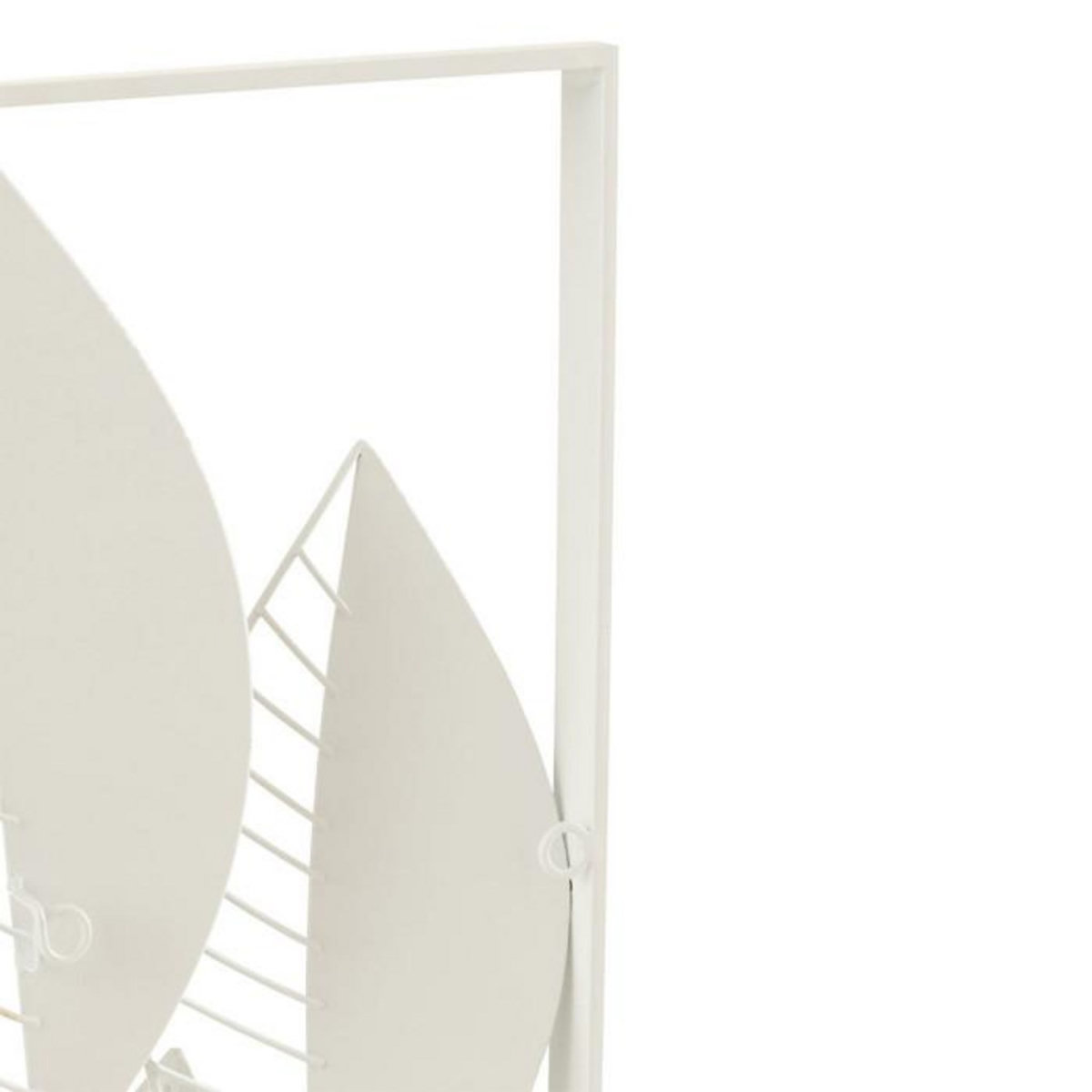 Paris Prix Décoration Murale en Métal  Feuilles  75cm Multicolore