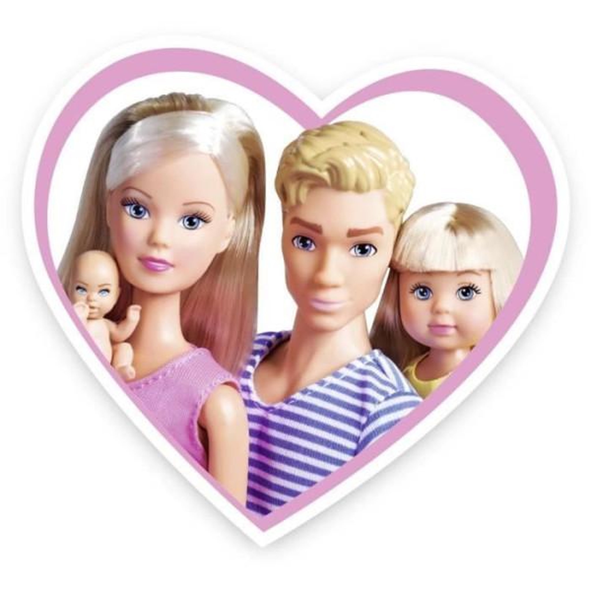 Voir la diapositive 4 : STEFFI LOVE SIMBA - Steffi Love - Famille Heureuse -Poupée mannequin