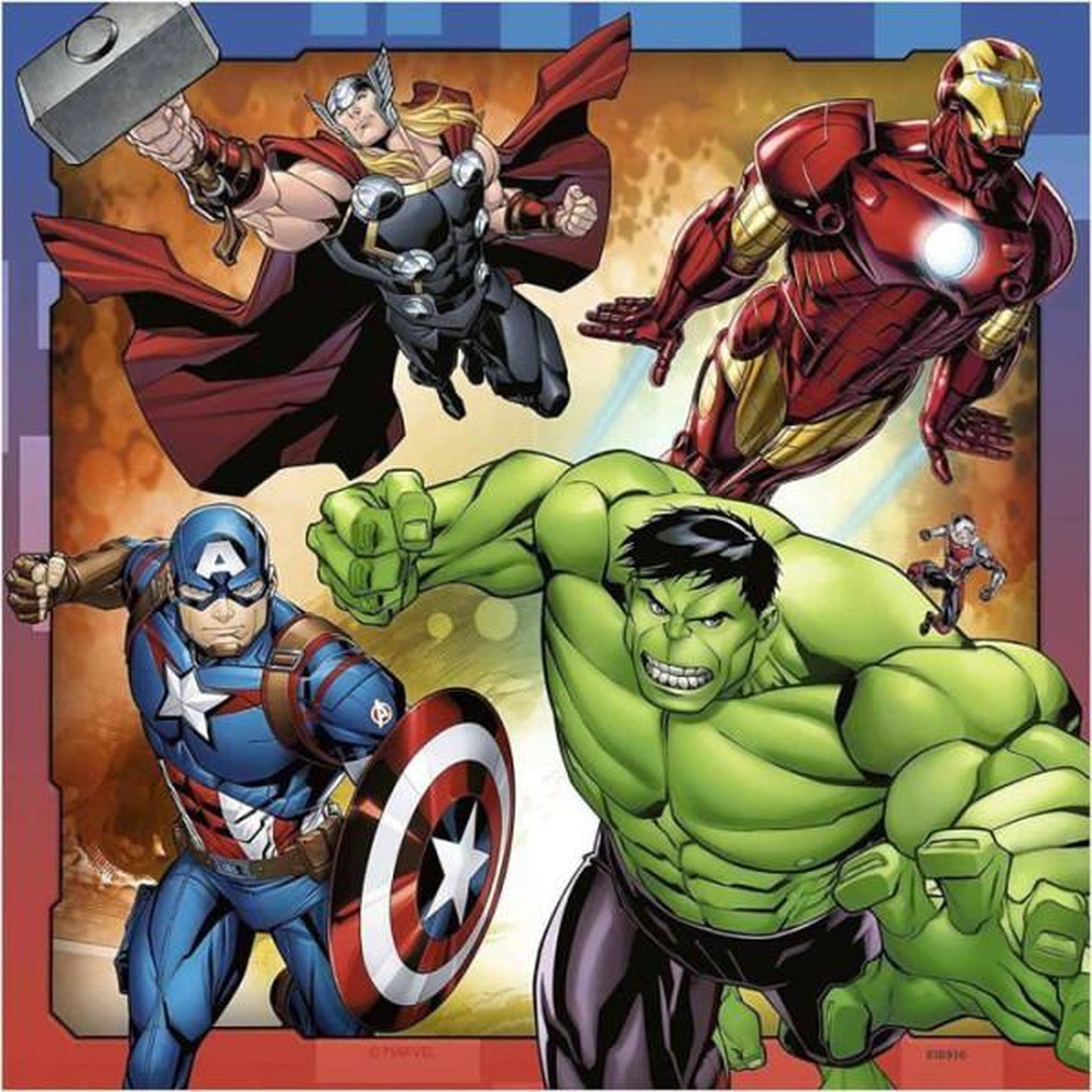 Voir la diapositive 4 : RAVENSBURGER Puzzles avengers 3x49 pieces ravensburger pour enfant des 5 ans