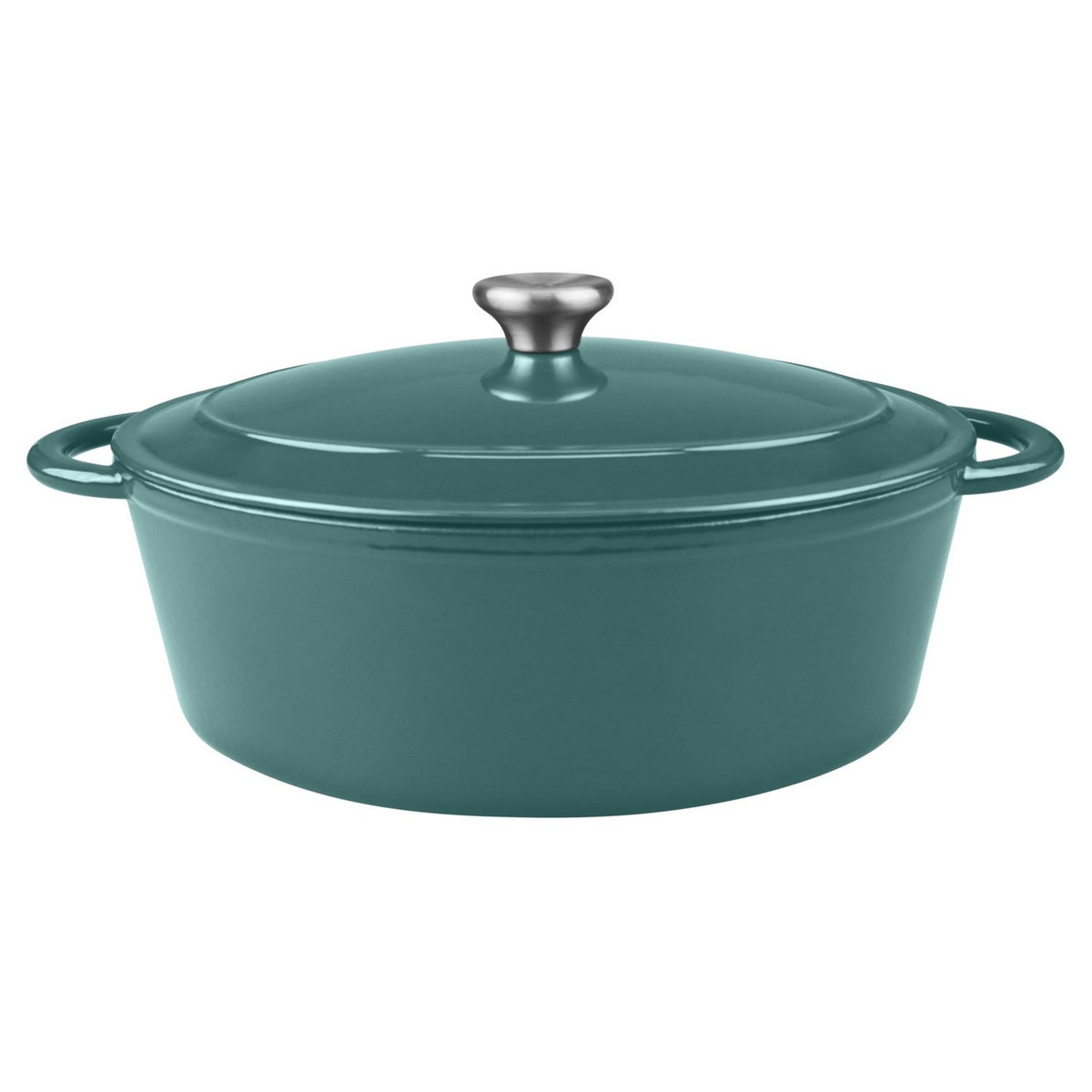 ACTUEL Cocotte induction ovale 9 litres fonte d'acier