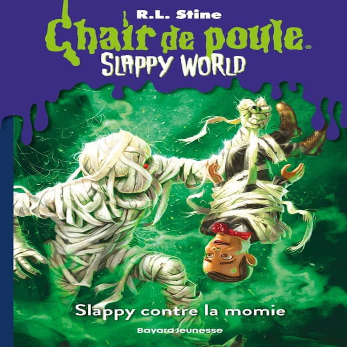 CHAIR DE POULE - SLAPPY WORLD TOME 5 : SLAPPY CONTRE LA MOMIE, Stine R. L.