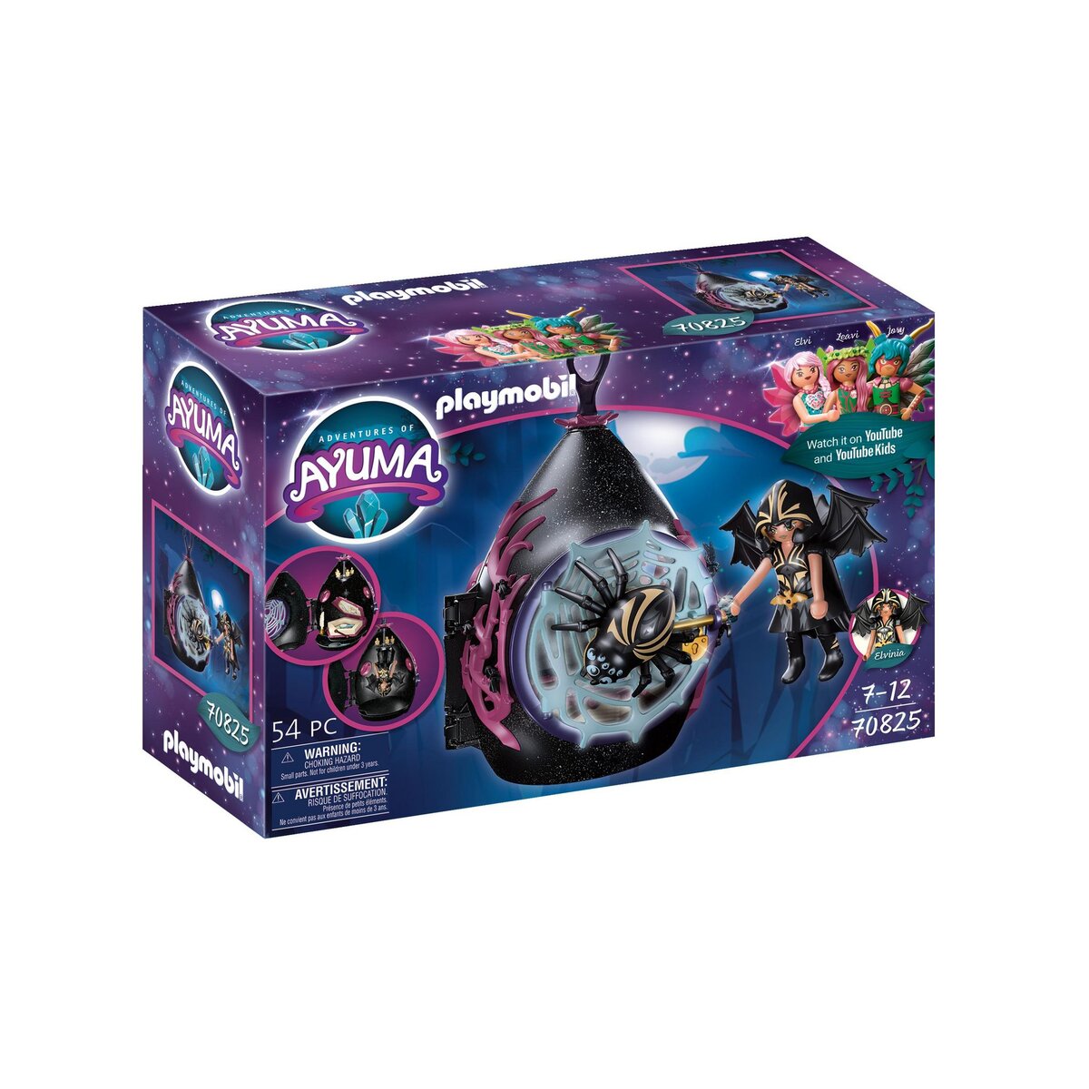 PLAYMOBIL 70825 - Maisonnette de Bat Fairies