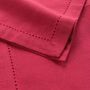 Voir la diapositive 2 : Paris Prix Lot de 3 Serviettes de Table  Charline  40x40cm Rouge