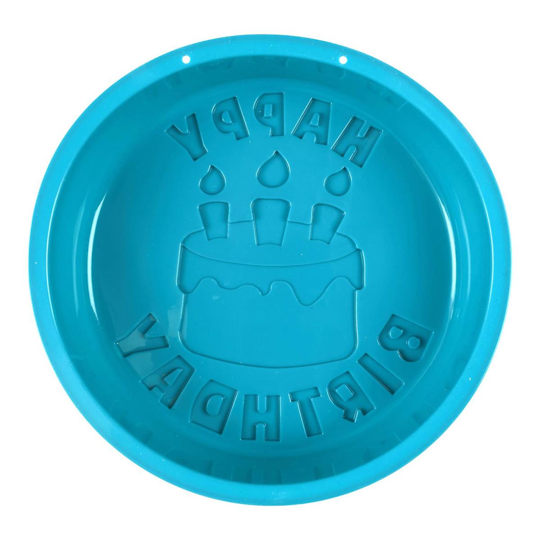 Voir la diapositive 2 : Lily Cook Moule à gâteau en silicone  anniversaire  24cm bleu