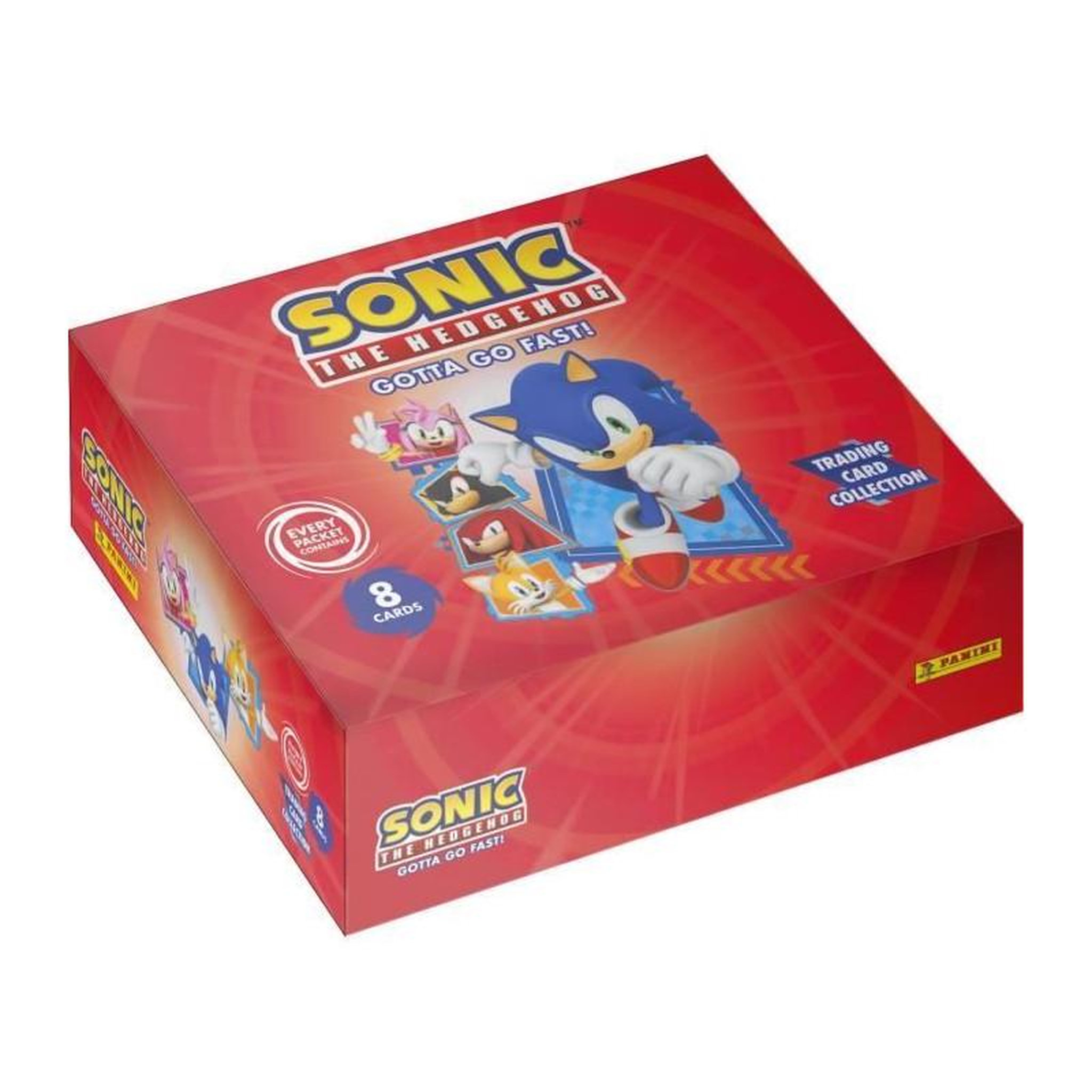 Panini Boîte - PANINI - Sonic le hérisson Classic - 18 pochettes - 144 cartes