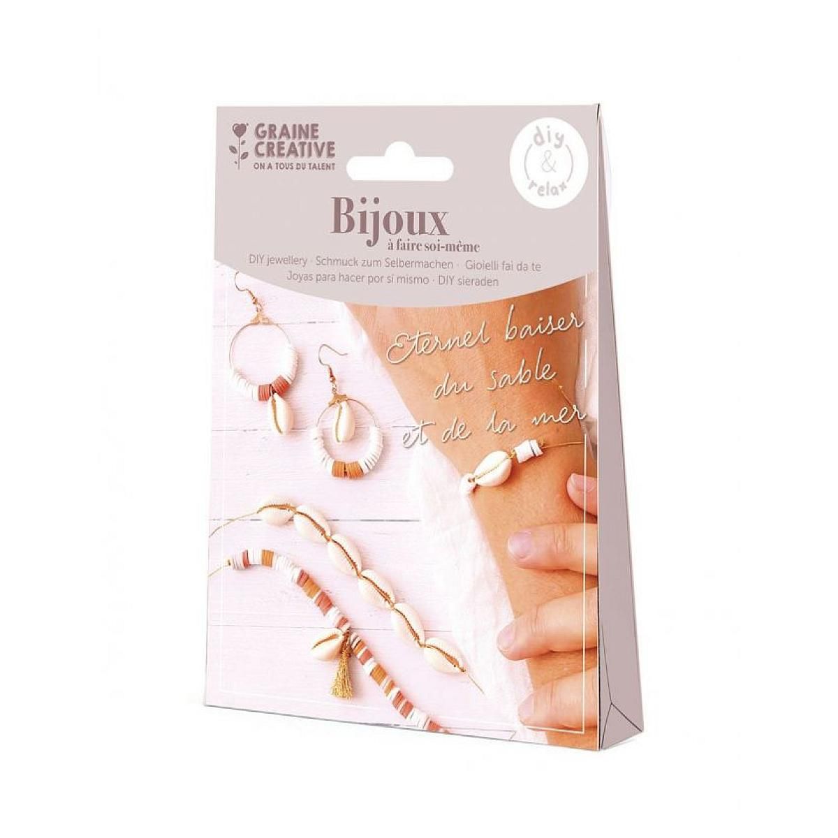 Graine créative Kit de bijoux perles heishi