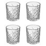 Voir la diapositive 1 : SECRET DE GOURMET Lot de 4 Verres Whisky  Timeless  34cl Transparent