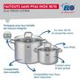 Voir la diapositive 3 : ELO Set de 2 Poêles de cuisson 24 et 28 cm et 2 faitouts 20 et 26 cm Elo Profi Citrin