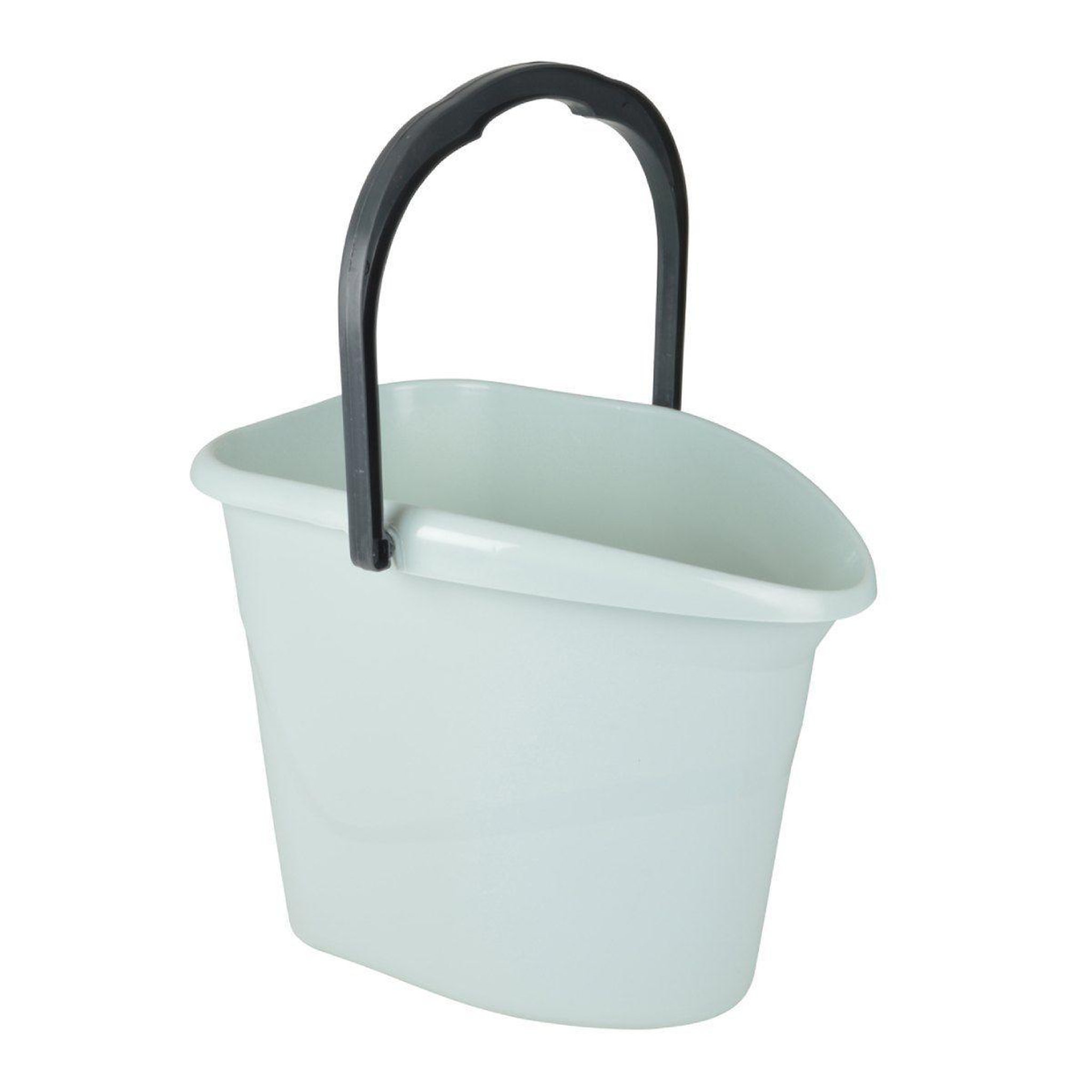 Voir la diapositive 1 : HOMEA Seau avec anse  lavage  15l bleu givre