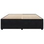 Voir la diapositive 4 : VIDAXL Cadre de lit sans matelas noir 180x200 cm velours