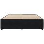 Voir la diapositive 4 : VIDAXL Cadre de lit sans matelas noir 180x200 cm velours