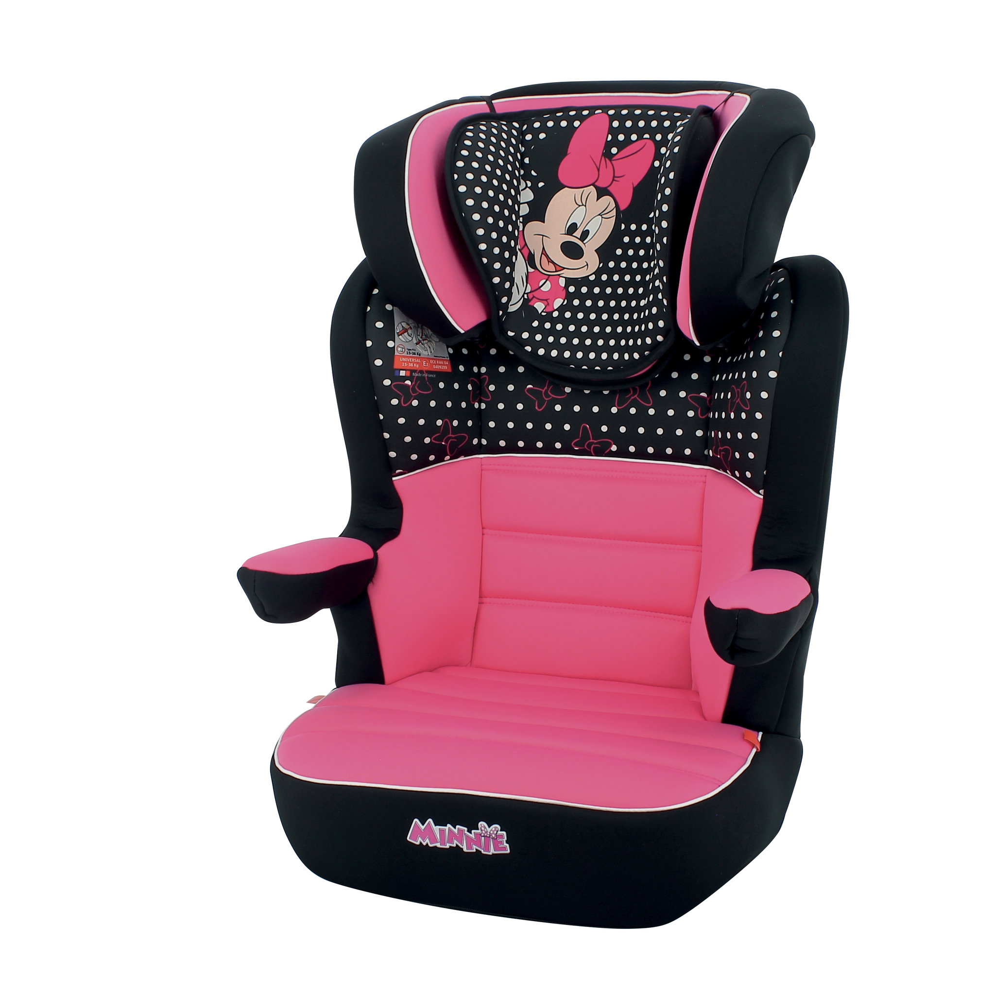 Voir la diapositive 1 : DISNEY Rehausseur auto groupe 2/3 Rway Disney Minnie