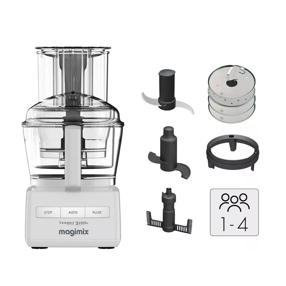 MAGIMIX Robot multifonctions 2.4l 650w - 18370F