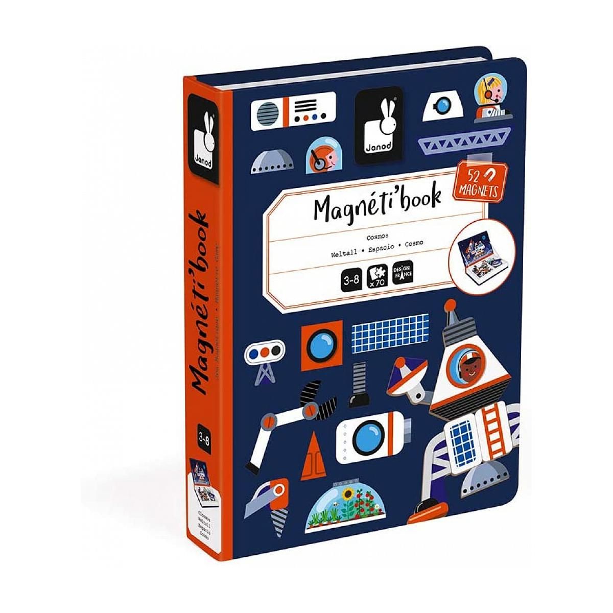 Juratoys-Janod Jeu Magneti Book Theme Cosmos