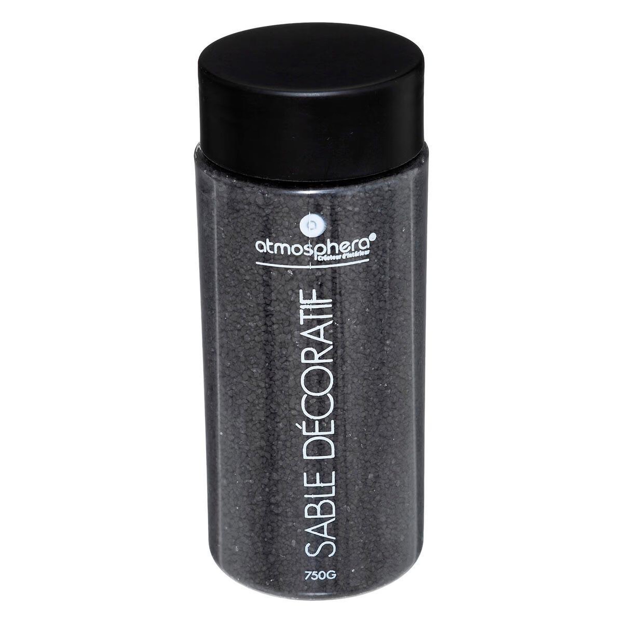 ATMOSPHERA Sable déco  tube  750g noir
