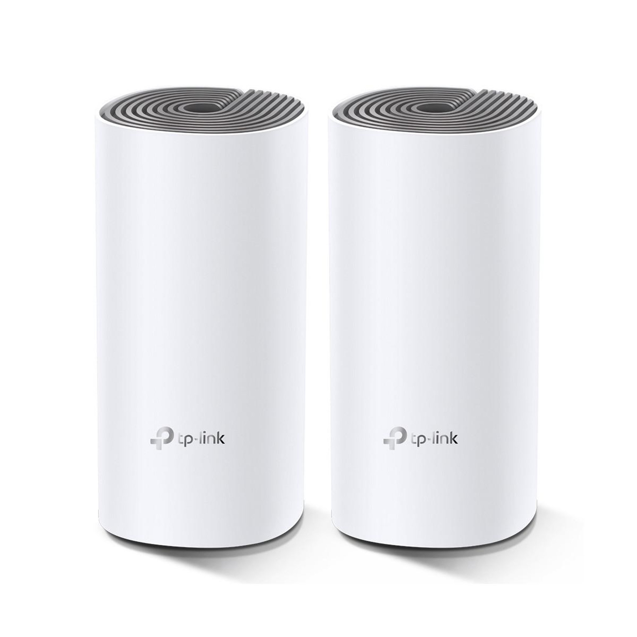 Voir la diapositive 2 : TPLINK Tp-link deco e4 (2-pack) bi-bande (2,4 ghz / 5 ghz) wi-fi 5 (802.11ac) blanc, gris interne