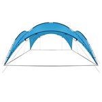 VIDAXL Arceau de tente de reception 450x450x265 cm Bleu clair