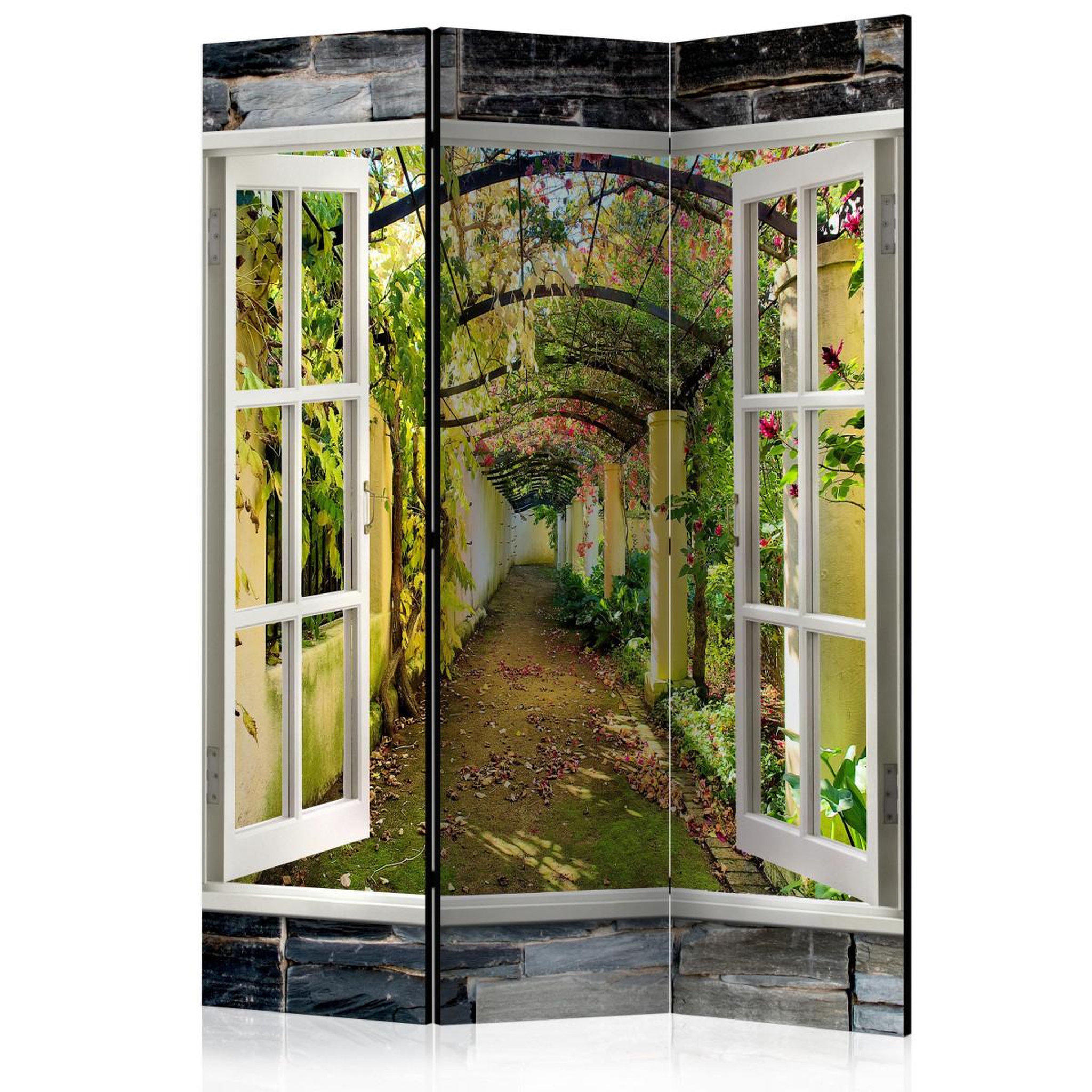 Paris Prix Paravent 3 volets  secret garden  135x172cm