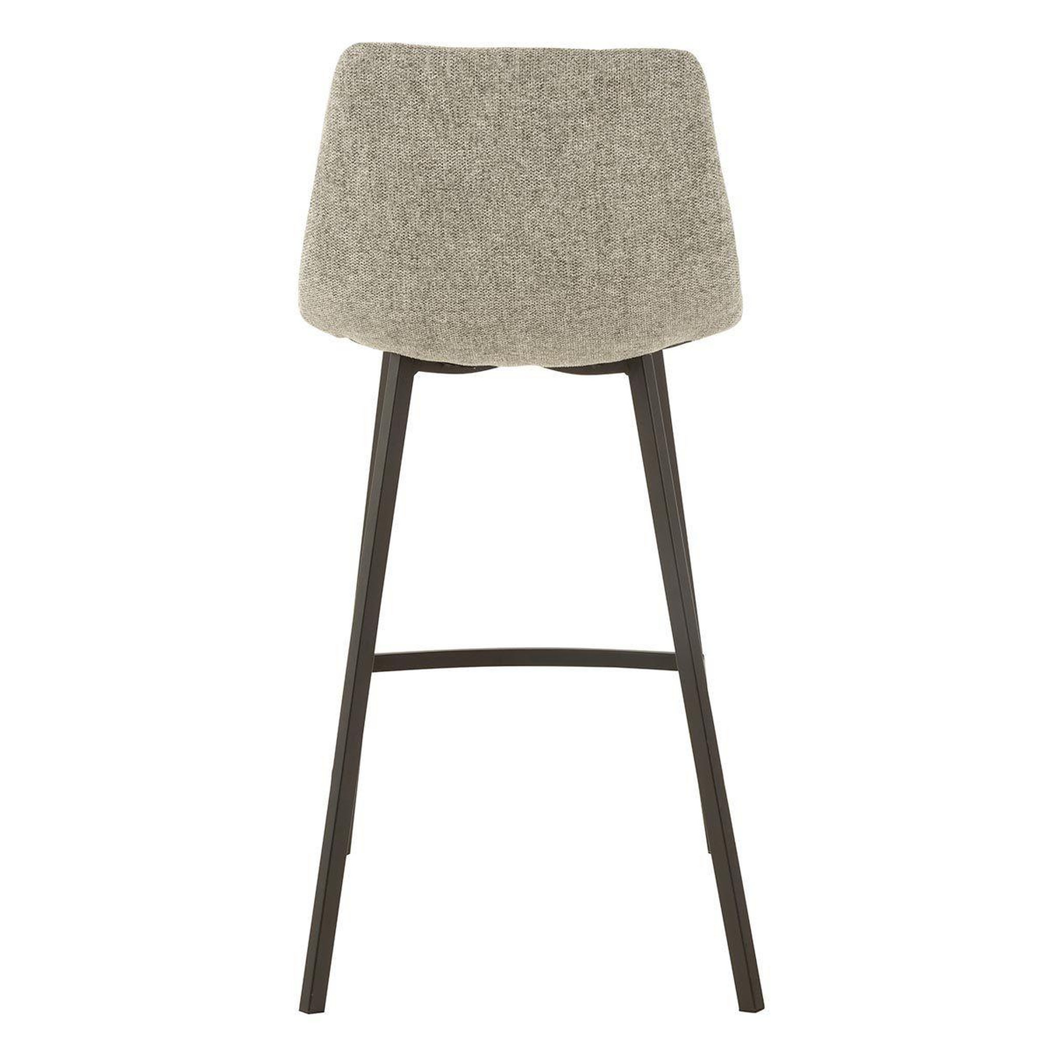 Voir la diapositive 4 : J-LINE Chaise de bar design  stéphane  97cm gris