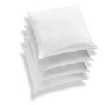 ATELIERS DU NORD Lot de 4 Oreillers. Coloris disponibles : Blanc