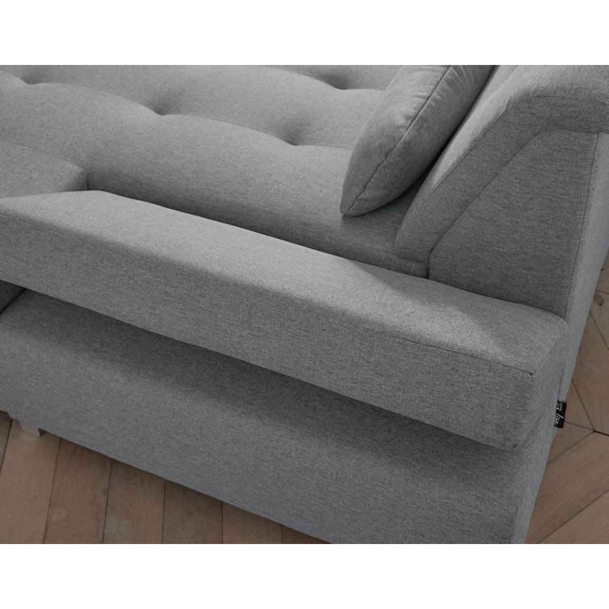 LISA DESIGN Vermont - canapé panoramique d'angle gauche - 7 places - xxl