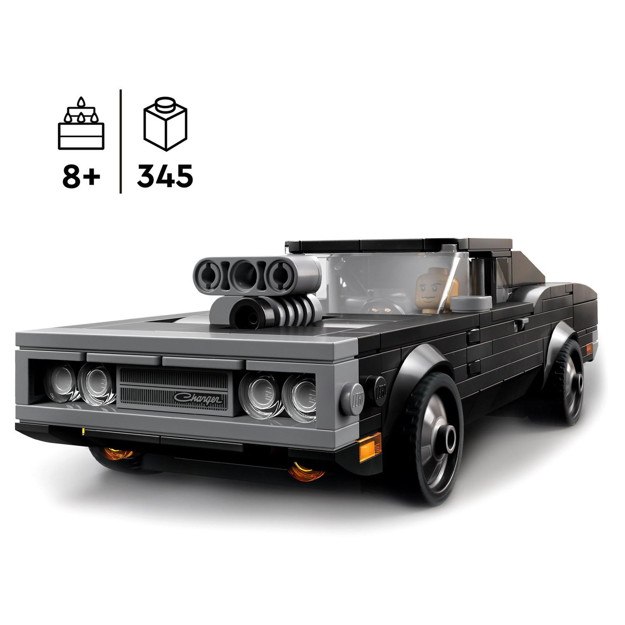 Voir la diapositive 5 : LEGO Speed Champions 76912 Fast & Furious 1970 Dodge Charger R/T, Jouet, Modélisme Voiture