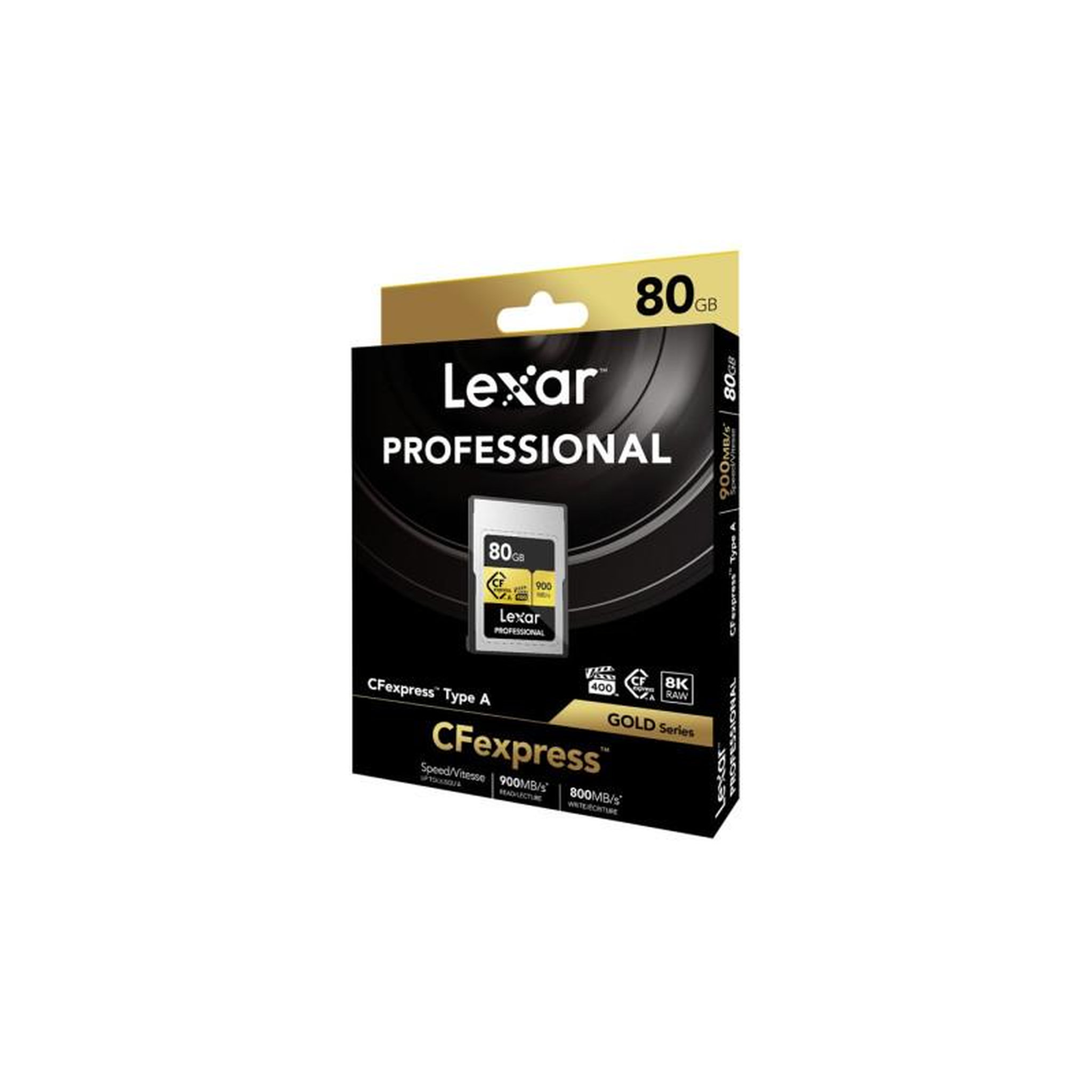 Voir la diapositive 3 : Lexar Autre carte mémoire Lexar LEXAR CARTE CFEXPRESS 80GO TYPE A GOLD