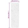 Voir la diapositive 6 : VIDAXL Tapis HUARTE a poils courts doux et lavable sable 80x250 cm