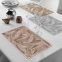 Voir la diapositive 3 : Paris Prix Set de Table Ajouré  Orphée  30x45cm Or