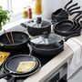 Voir la diapositive 4 : ESSENTIEL B Faitout AL DENTE diam 24cm Grise tous feux