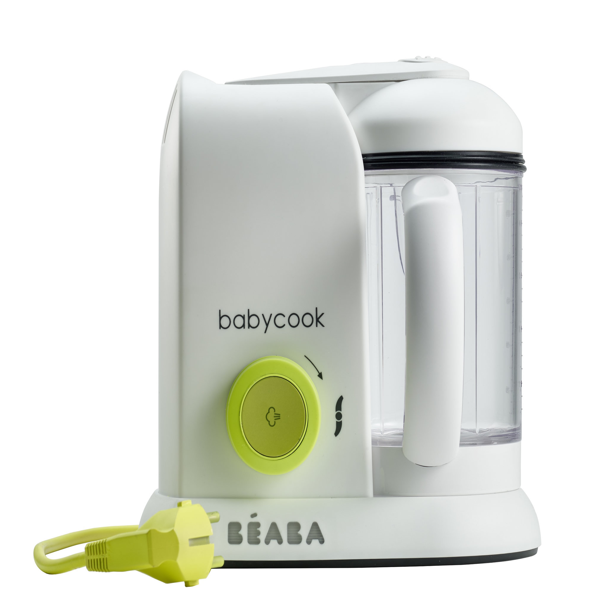 Voir la diapositive 1 : BEABA Cuiseur vapeur - mixeur pour bébé BabyCook® néon