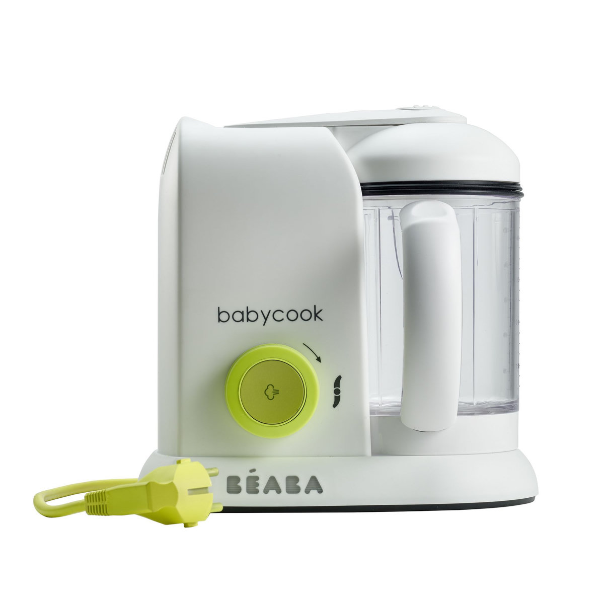 BEABA Cuiseur vapeur - mixeur pour bébé BabyCook® néon