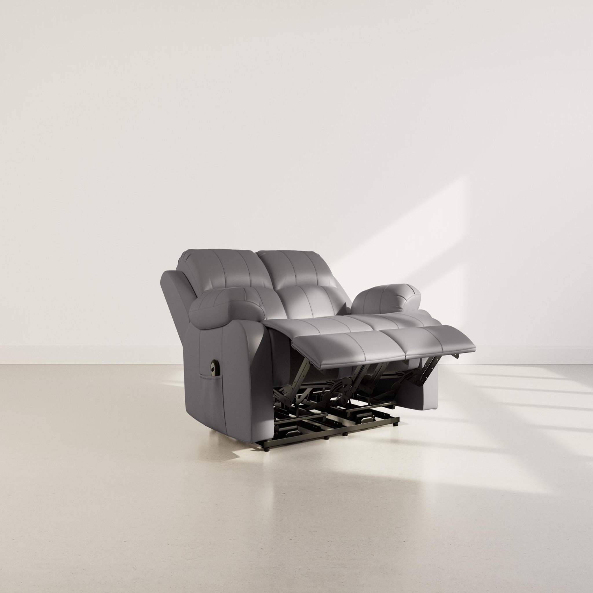 Voir la diapositive 3 : BEST MOBILIER Armand - canapé 2 places relax électrique en simili