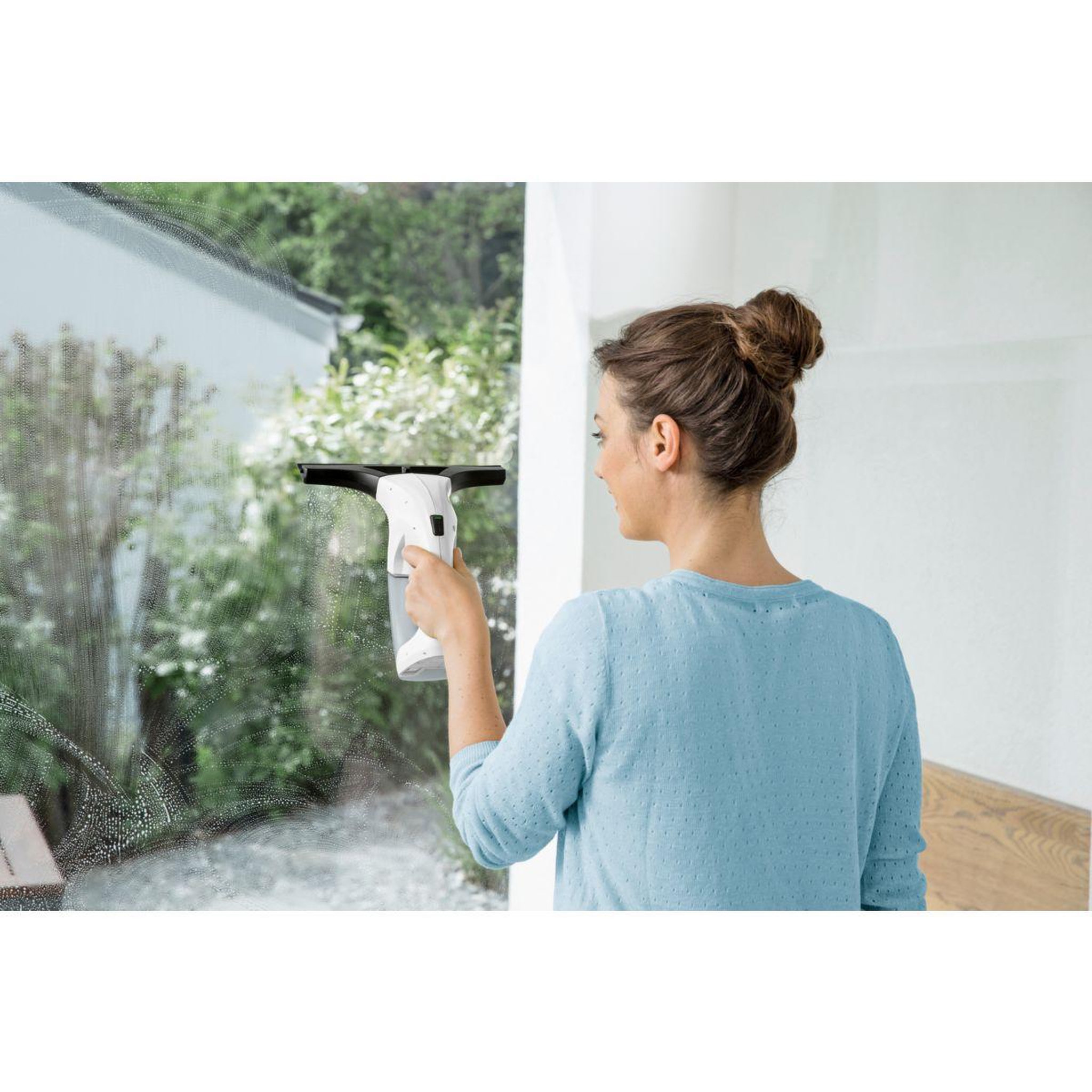 Voir la diapositive 4 : KARCHER Nettoyeur vitres WV 1 Plus white