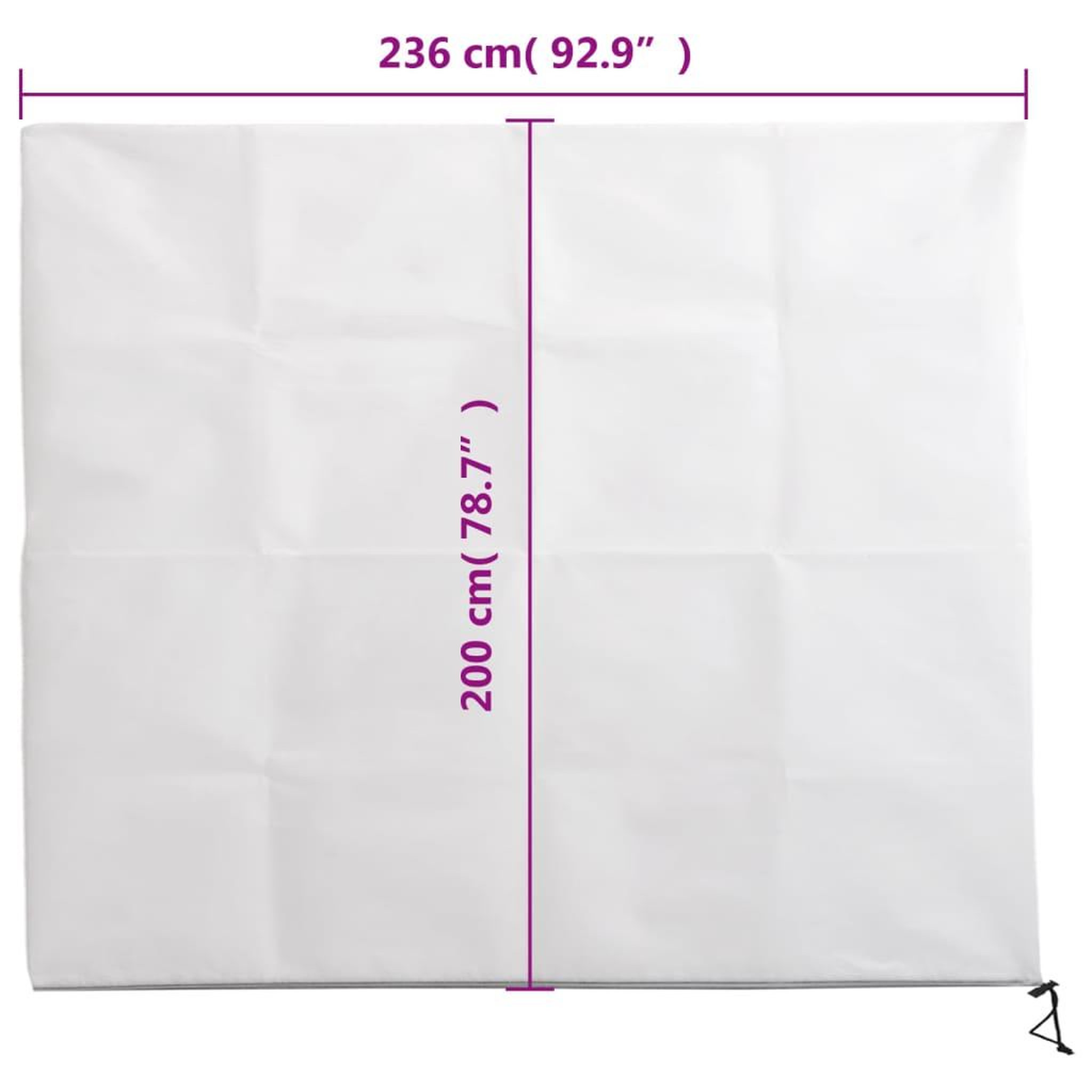 Voir la diapositive 6 : VIDAXL Housses de protection pour plantes avec fermeture eclair 4 pcs
