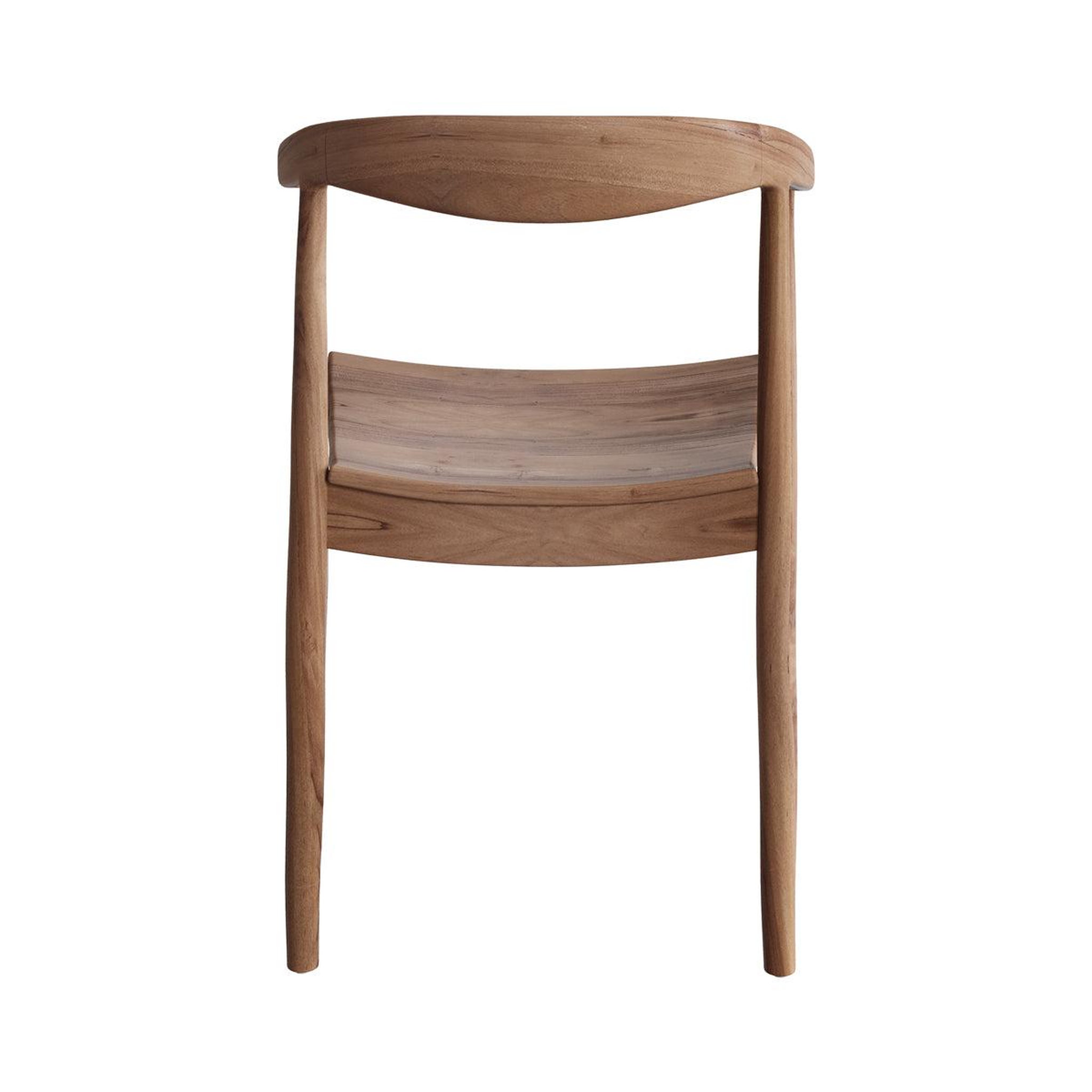Voir la diapositive 5 : MAISON PAVANE Chaise en bois de teck biseauté-Lombok