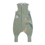 Petit Béguin Turbulette TOG 2 en velours avec pieds retroussables Noah. Coloris disponibles : Vert