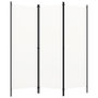 Voir la diapositive 1 : VIDAXL Cloison de separation 3 panneaux Blanc 150x180 cm