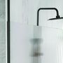 Voir la diapositive 3 : MARKET24 Paroi fixe - HOME GENERATION - Only noir rainure - 120 x 210-265 cm