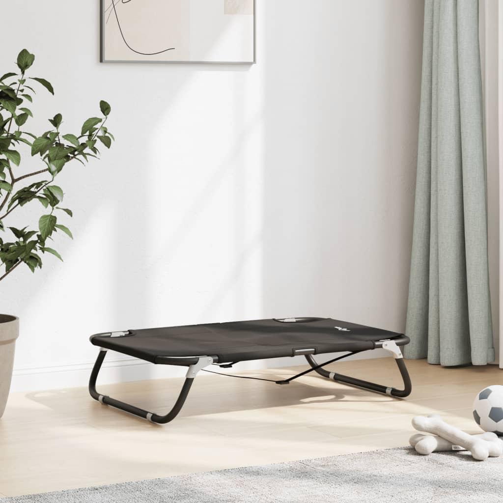 Voir la diapositive 3 : VIDAXL Lit pour chien pliable anthracite tissu Oxford et acier
