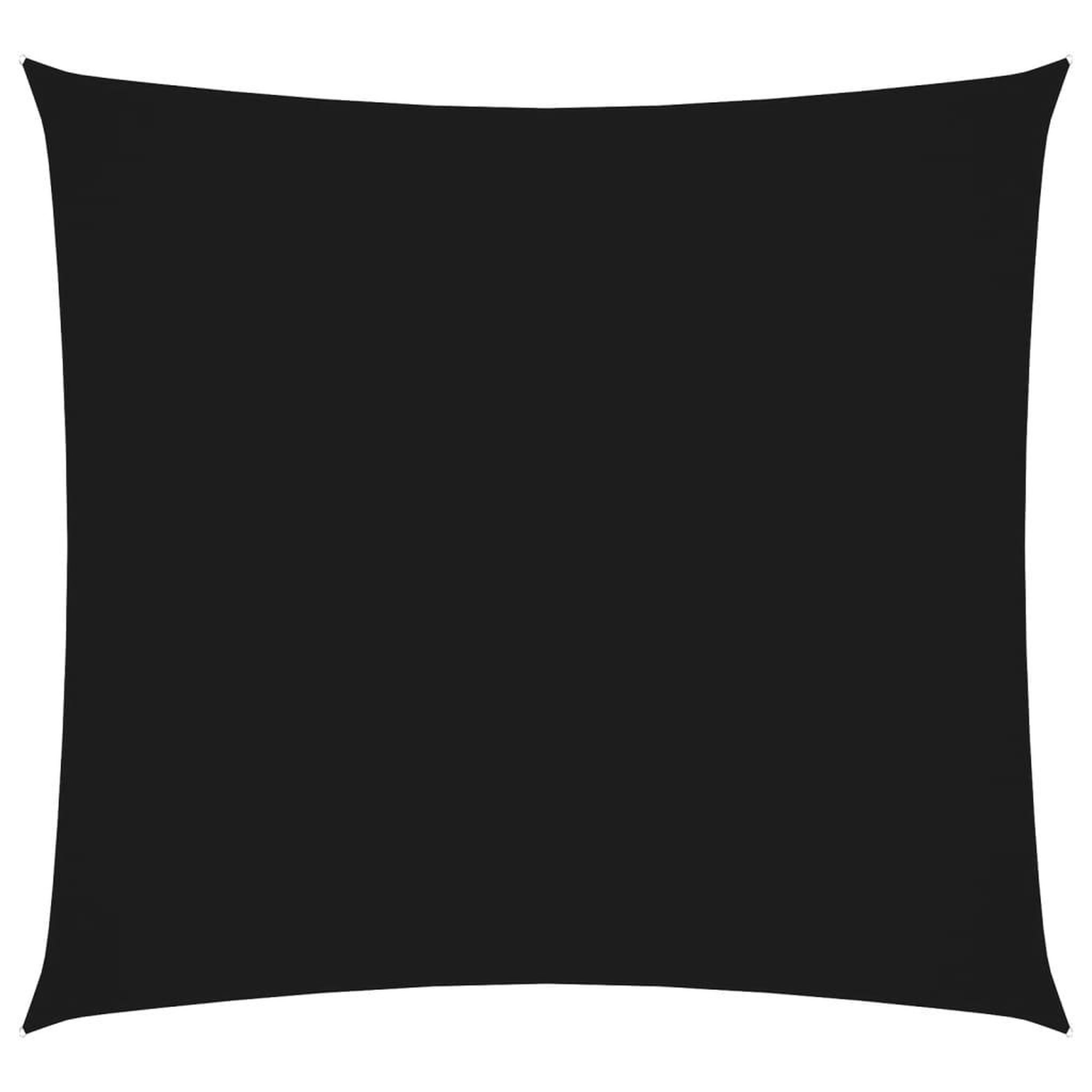 Voir la diapositive 2 : VIDAXL Voile de parasol tissu oxford carre 4,5x4,5 m noir