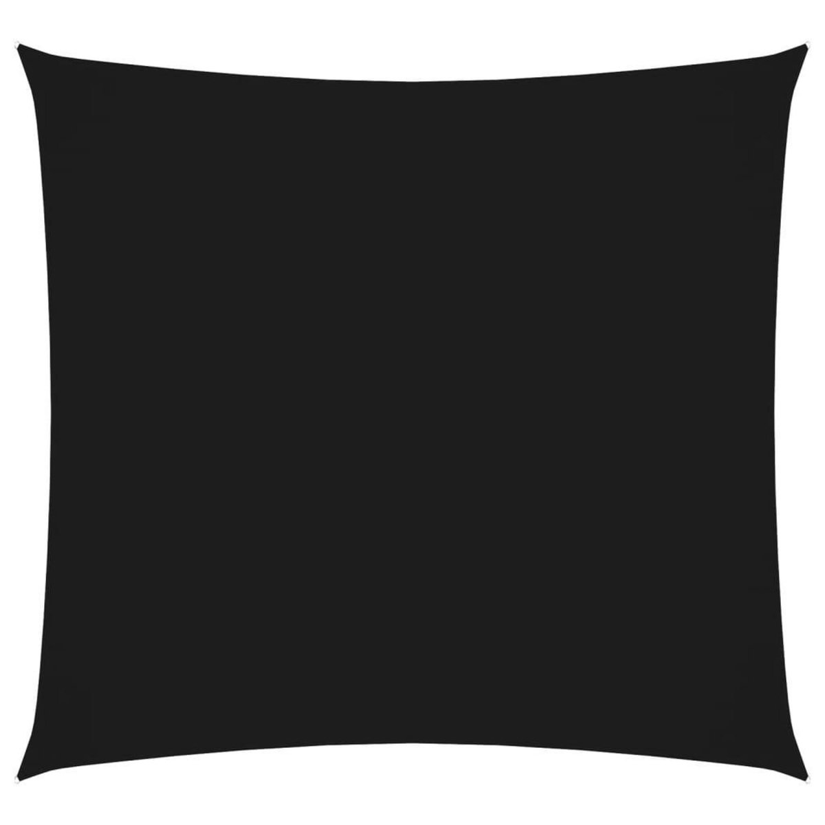 VIDAXL Voile de parasol tissu oxford carre 4,5x4,5 m noir