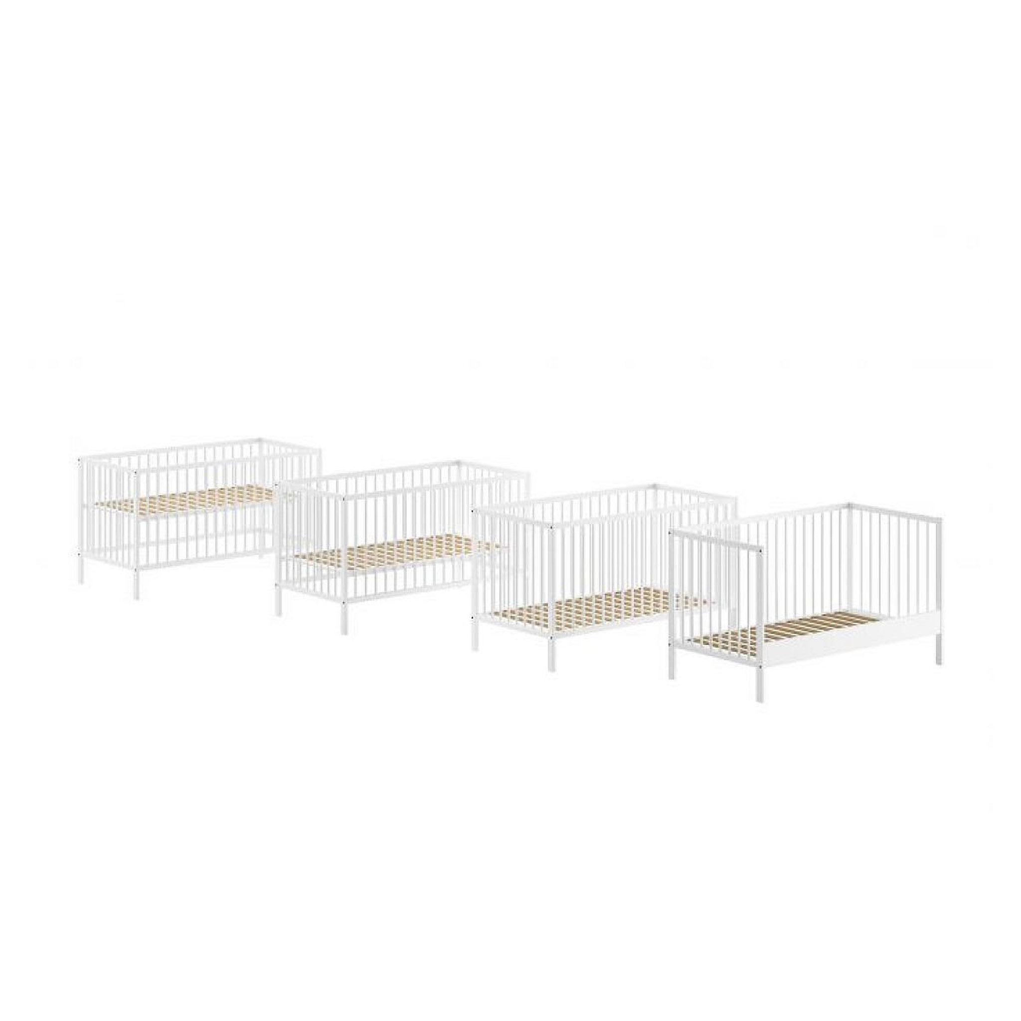 Voir la diapositive 3 : Vipack Lit Dino 70x140cm en Blanc